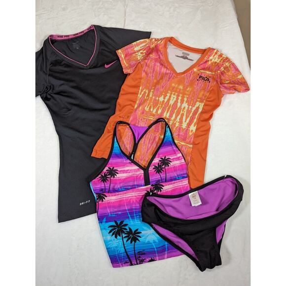 Girls Tennis And Swim Lot Dress Top And Suit See Description For Measurements - Picture 7 of 8